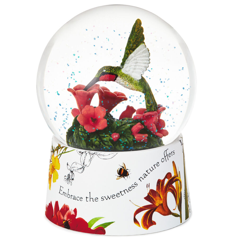 Marjolein Bastin Hummingbird Snow Globe Ann's Hallmark and Creative