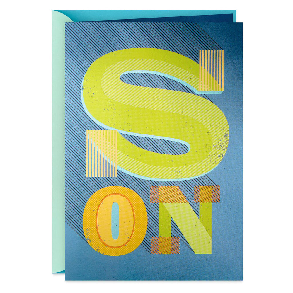 Son - Grateful for You Birthday Card