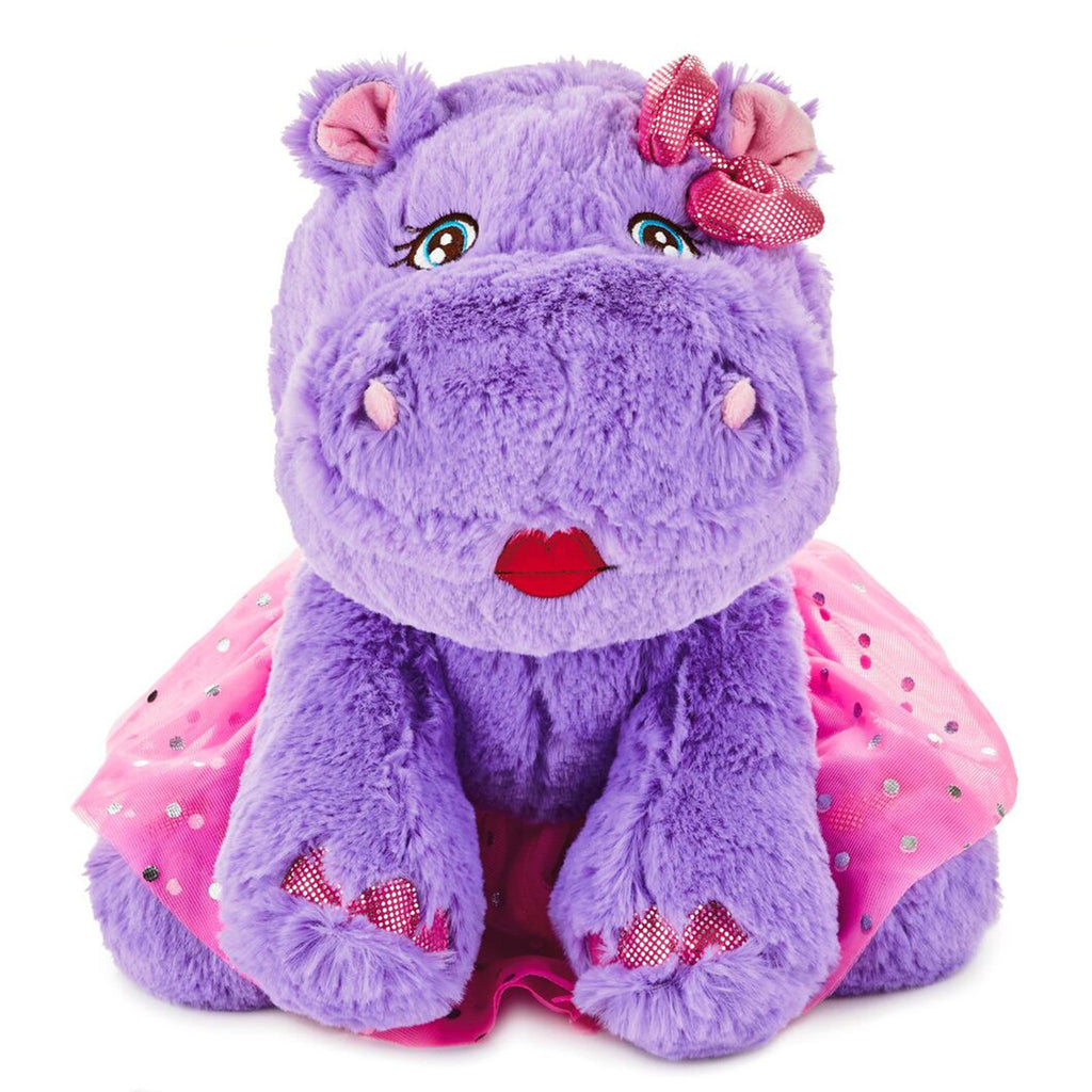 Darla the Hippo Stuffed Animal, - Main Image