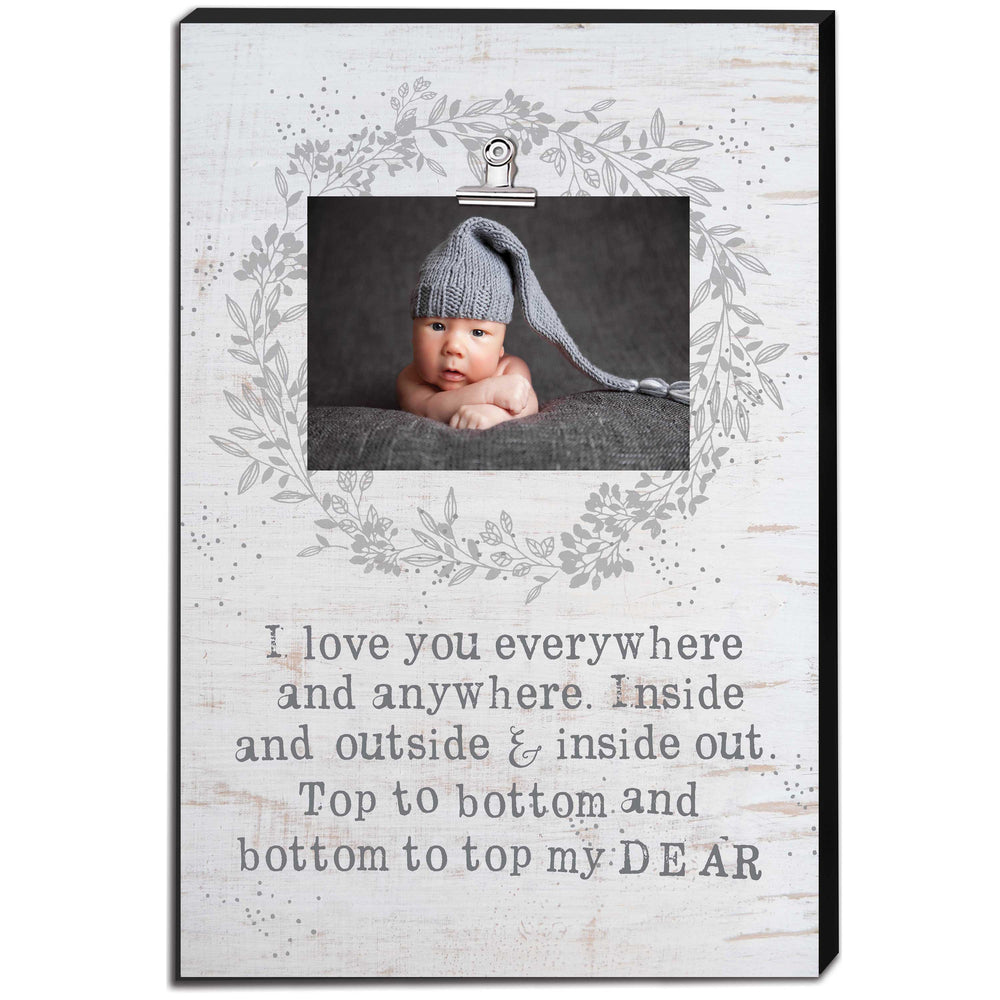 
            
                Load image into Gallery viewer, 12 x 18 I Love You Everywhere Canvas Clip Picture Frame
            
        