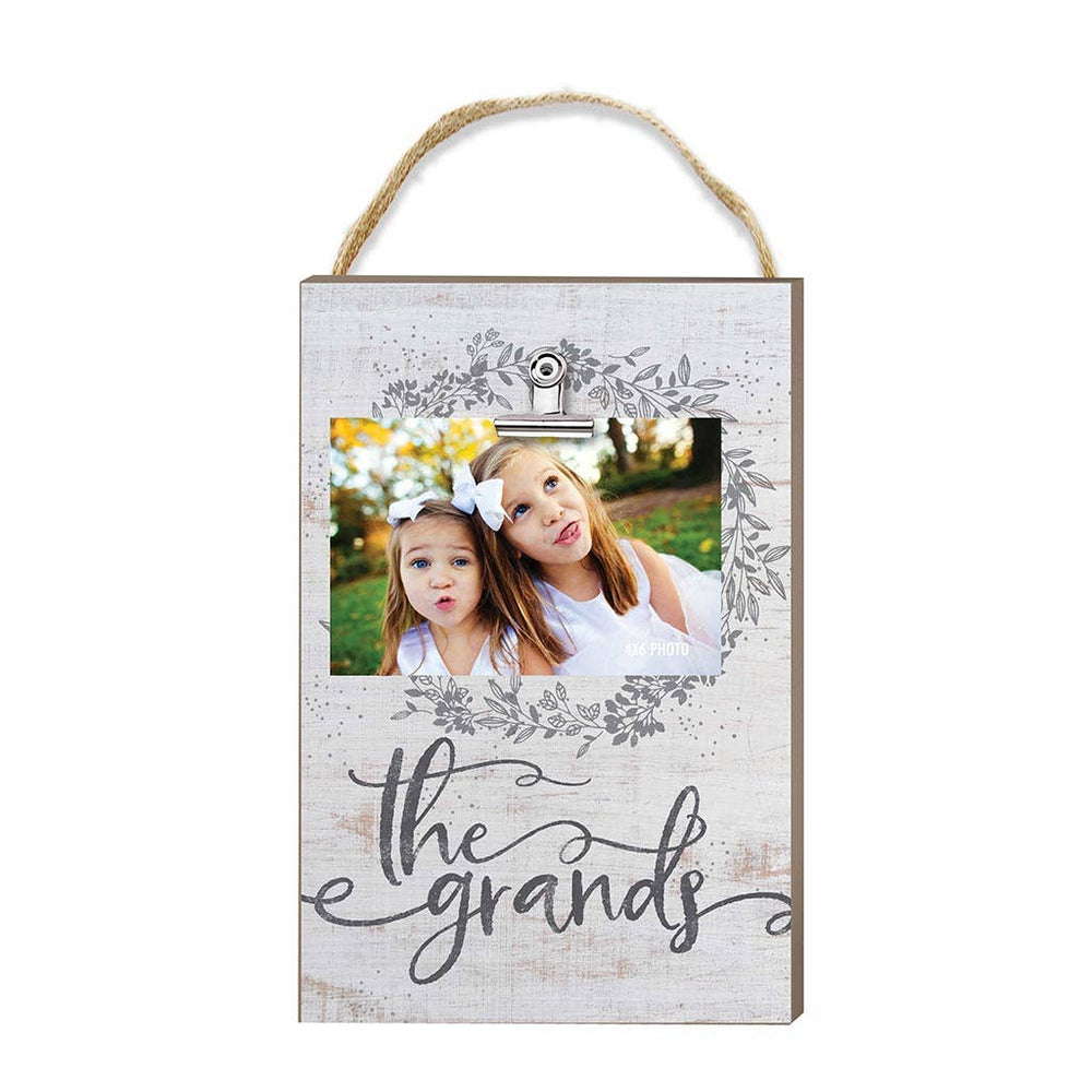 
            
                Load image into Gallery viewer, The Grands Hanging Clip Photo Frame
            
        