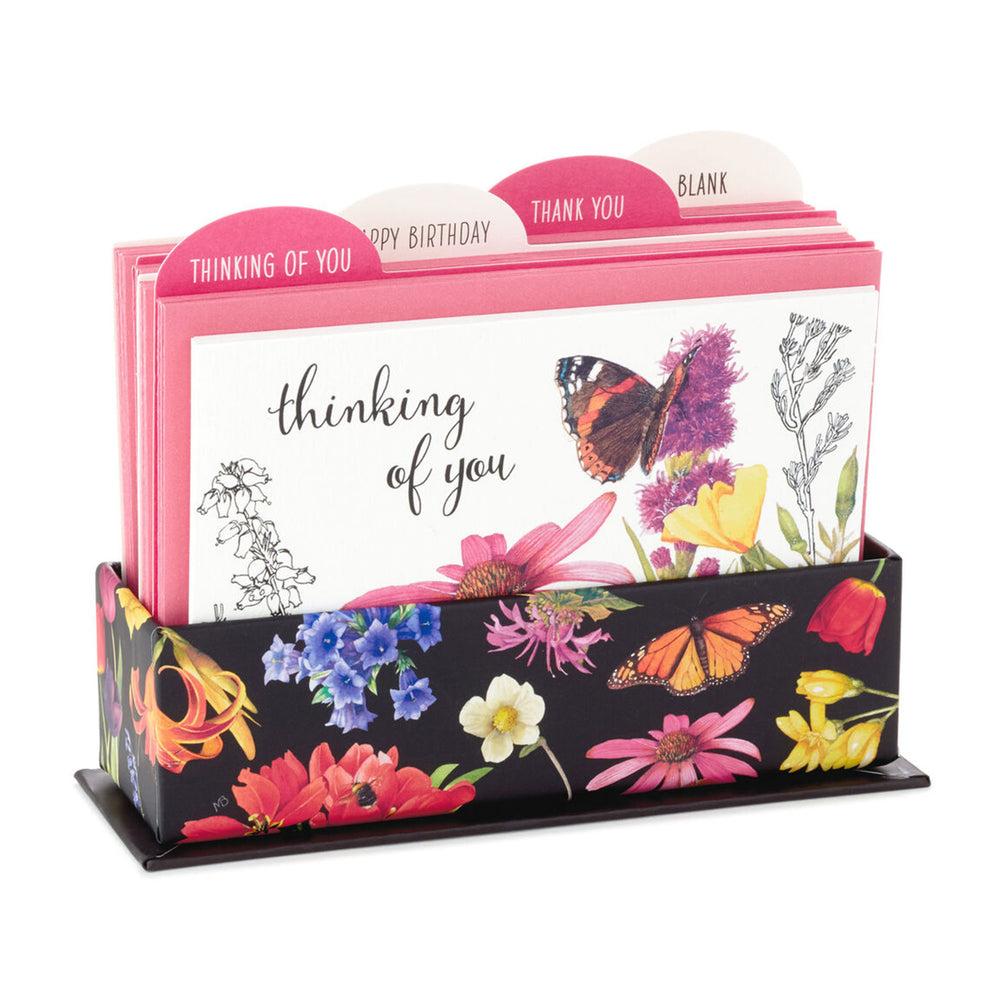 Marjolein Bastin Assorted Note Cards in Caddy