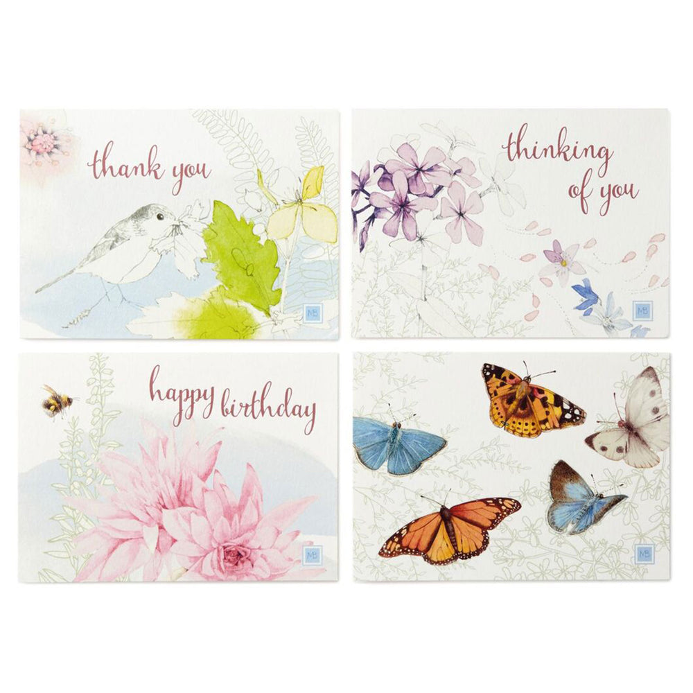 Marjolein Bastin Assorted Note Cards and Caddy