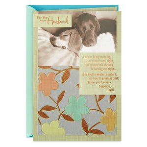 Husband - Grateful for Your Love Anniversary Card