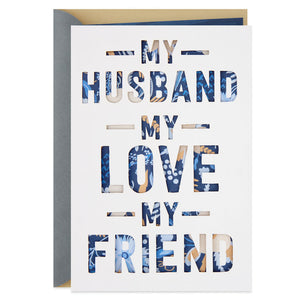 
            
                Load image into Gallery viewer, Husband - Love Sharing Our Life Anniversary Card
            
        