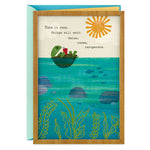 Relax, Renew, Recuperate Turtle Get Well Card