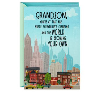 
            
                Load image into Gallery viewer, Grandson - Easy to Love Birthday Card
            
        
