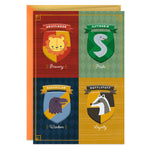 Harry Potter Hogwarts House Crests New Baby Card