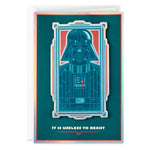 Star Wars Darth Vader Useless to Resist Birthday Card