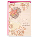 Granddaughter - You're In Our Hearts Every Day Birthday Card