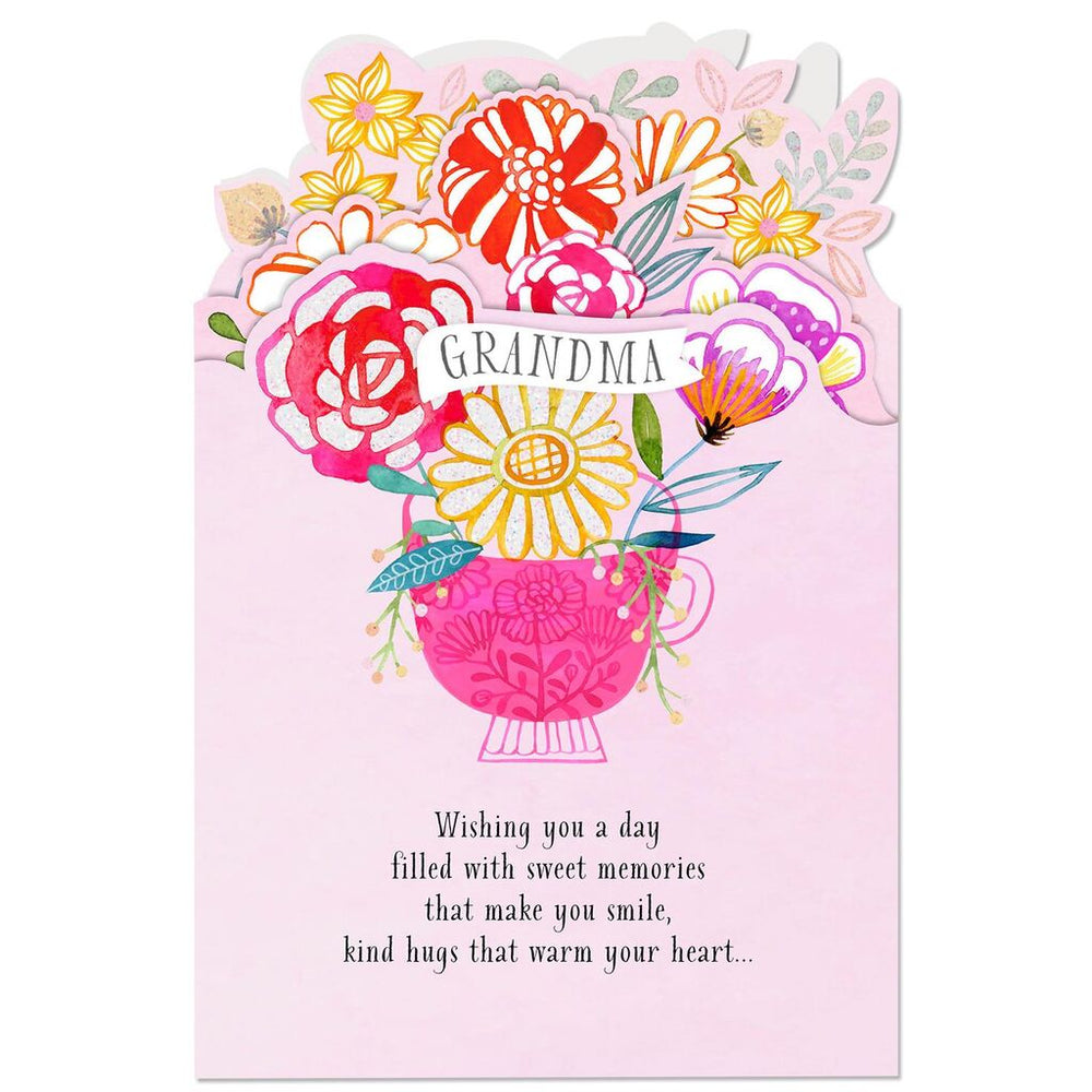 Grandma - Wishing You Sweet Memories Birthday Card