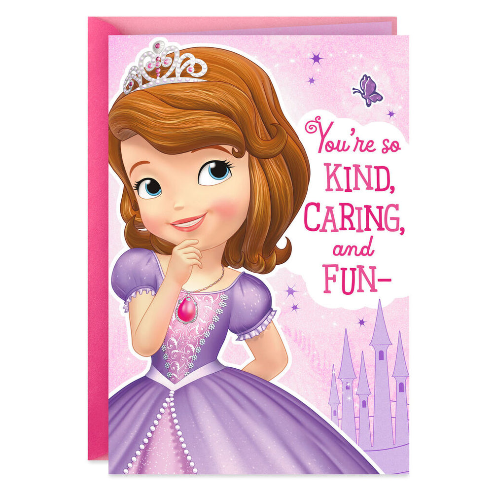 Sofia the First Royally Perfect Birthday Card