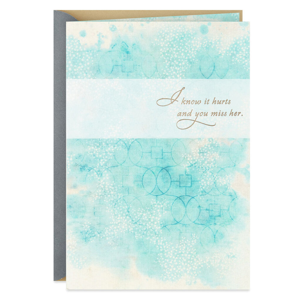 Tribute to Your Mom Sympathy Card