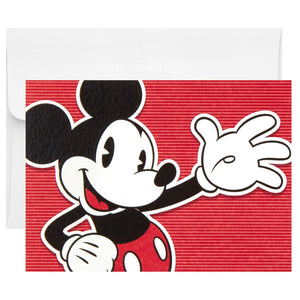 
            
                Load image into Gallery viewer, Disney Mickey Mouse Waving Hi Blank Note Cards, Pack of 10
            
        
