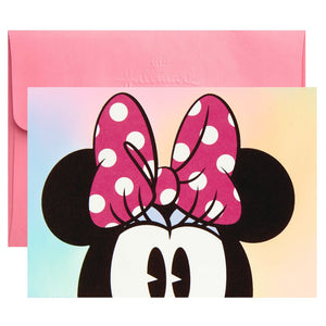 Disney Minnie Mouse Peeking Blank Note Cards, Pack of 10