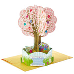 Easter Egg Tree and Easter Basket Pop Up Easter Card