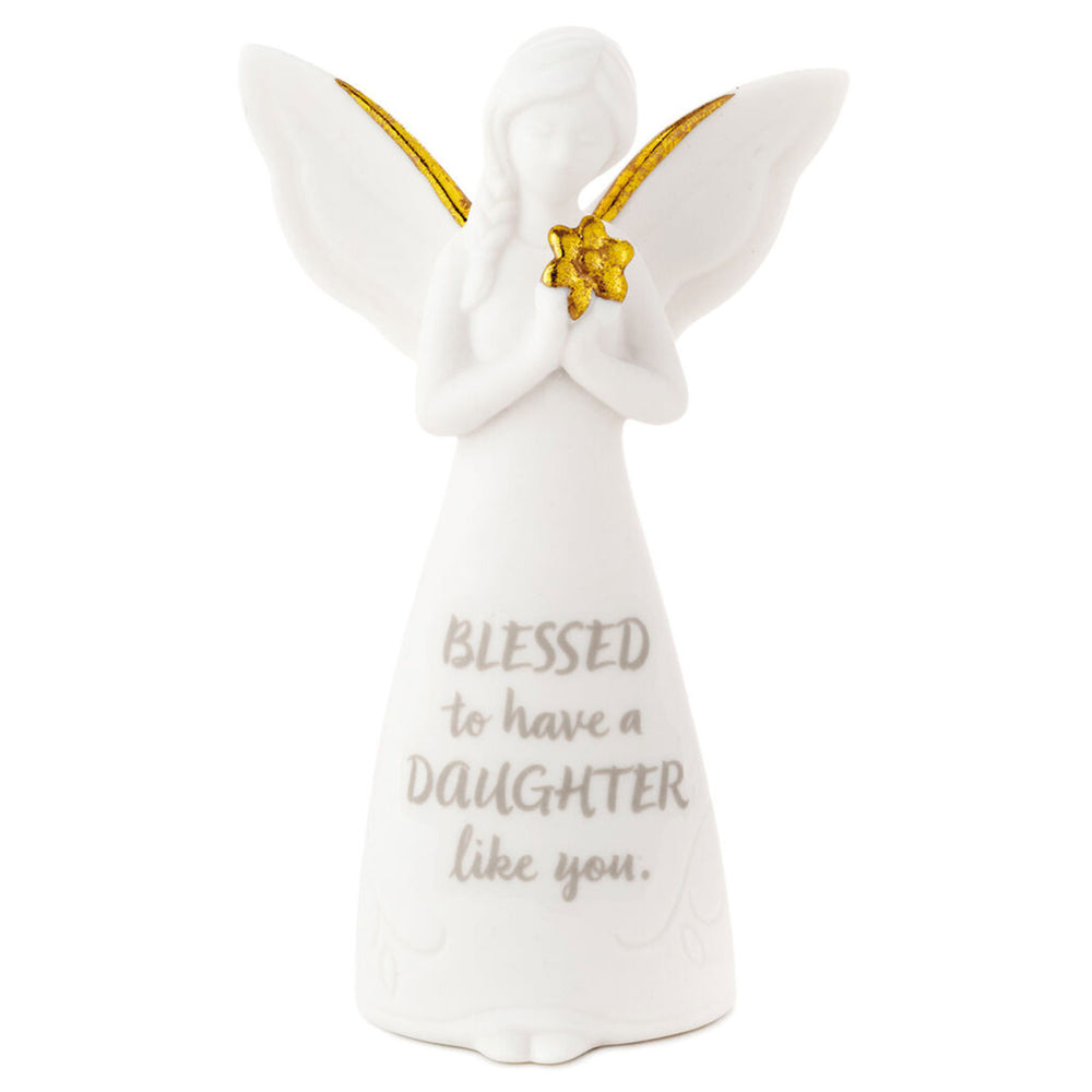 Blessing of a Daughter Mini Angel Figurine, 3.75"