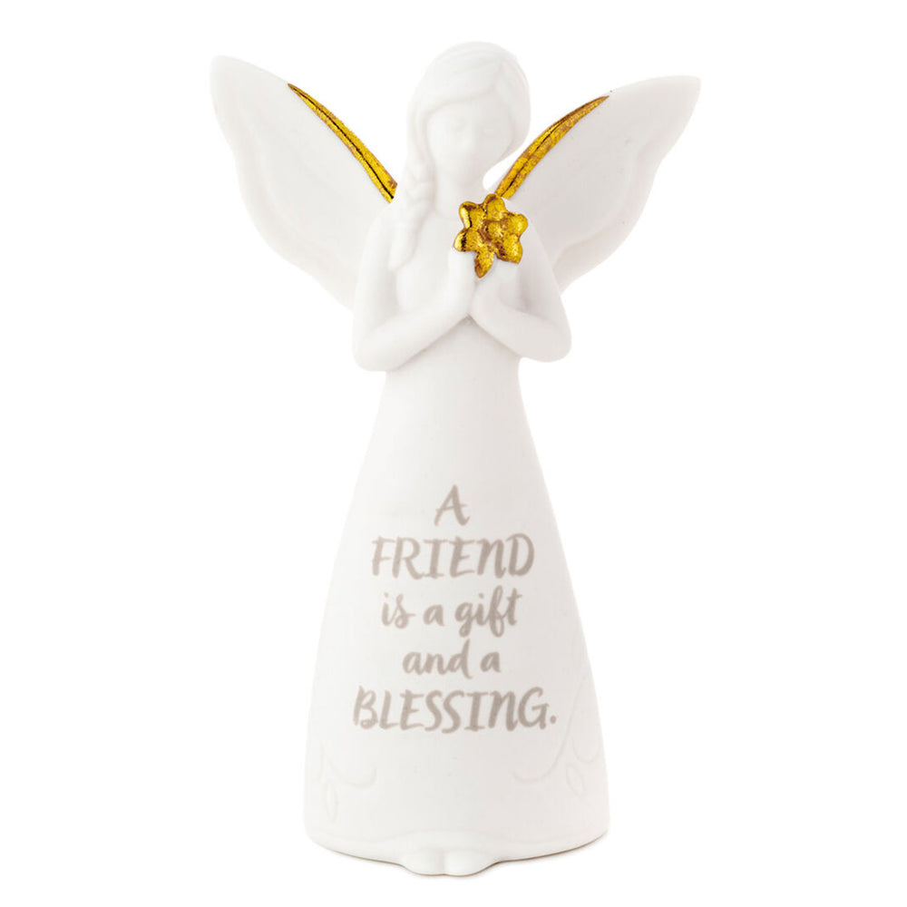 Gift and Blessing Friend Mini Angel Figurine, 3.75"