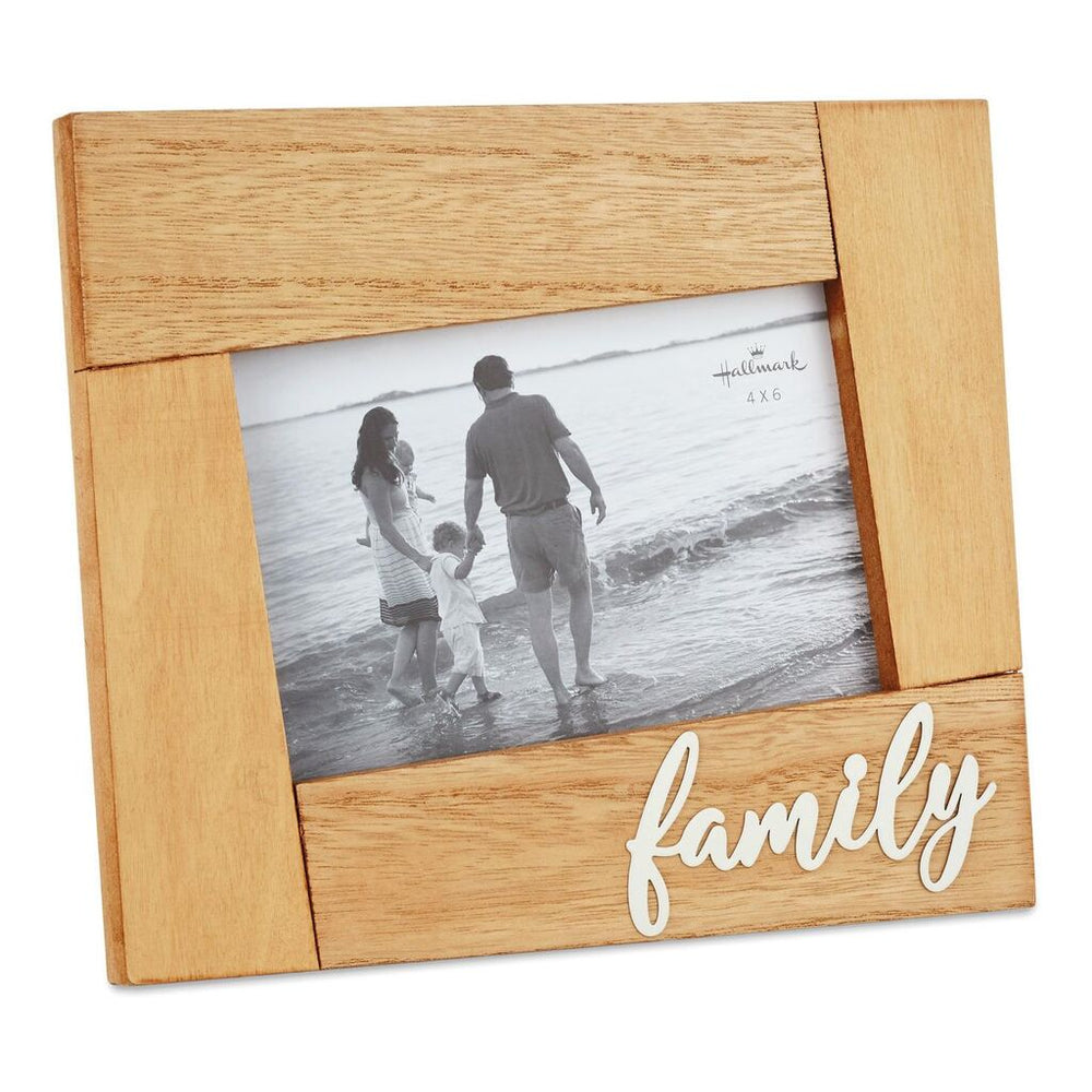 Family Wood Picture Frame, 4x6