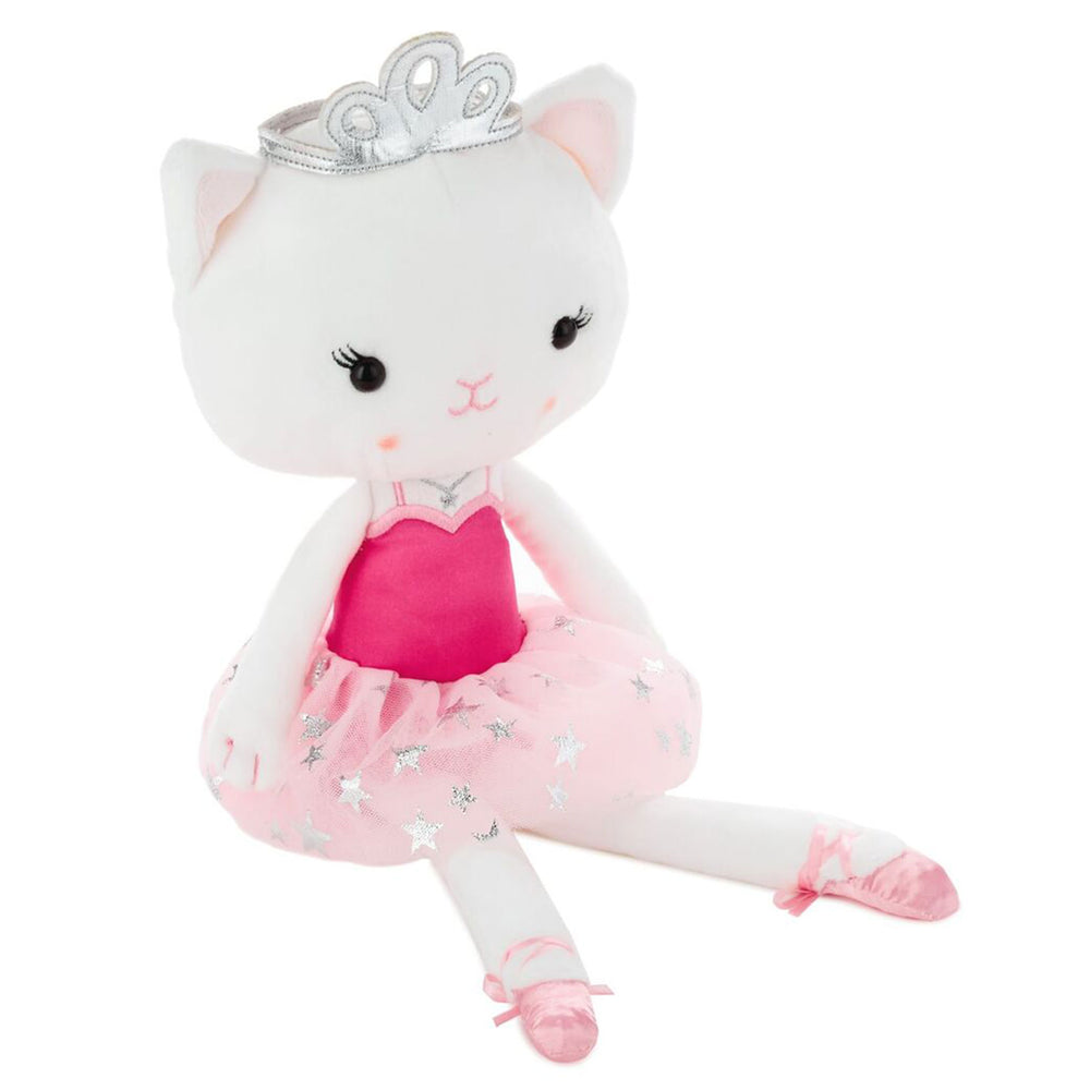Tutu Sweet the Ballerina Kitty Stuffed Animal, 15"