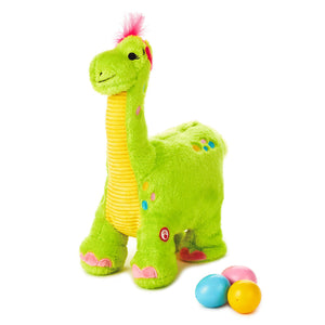Egg Layin Dino Musical Stuffed Animal With Motion