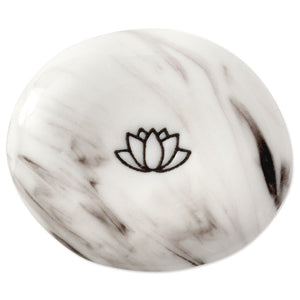 Breathe Lotus Flower Inspirational Stone