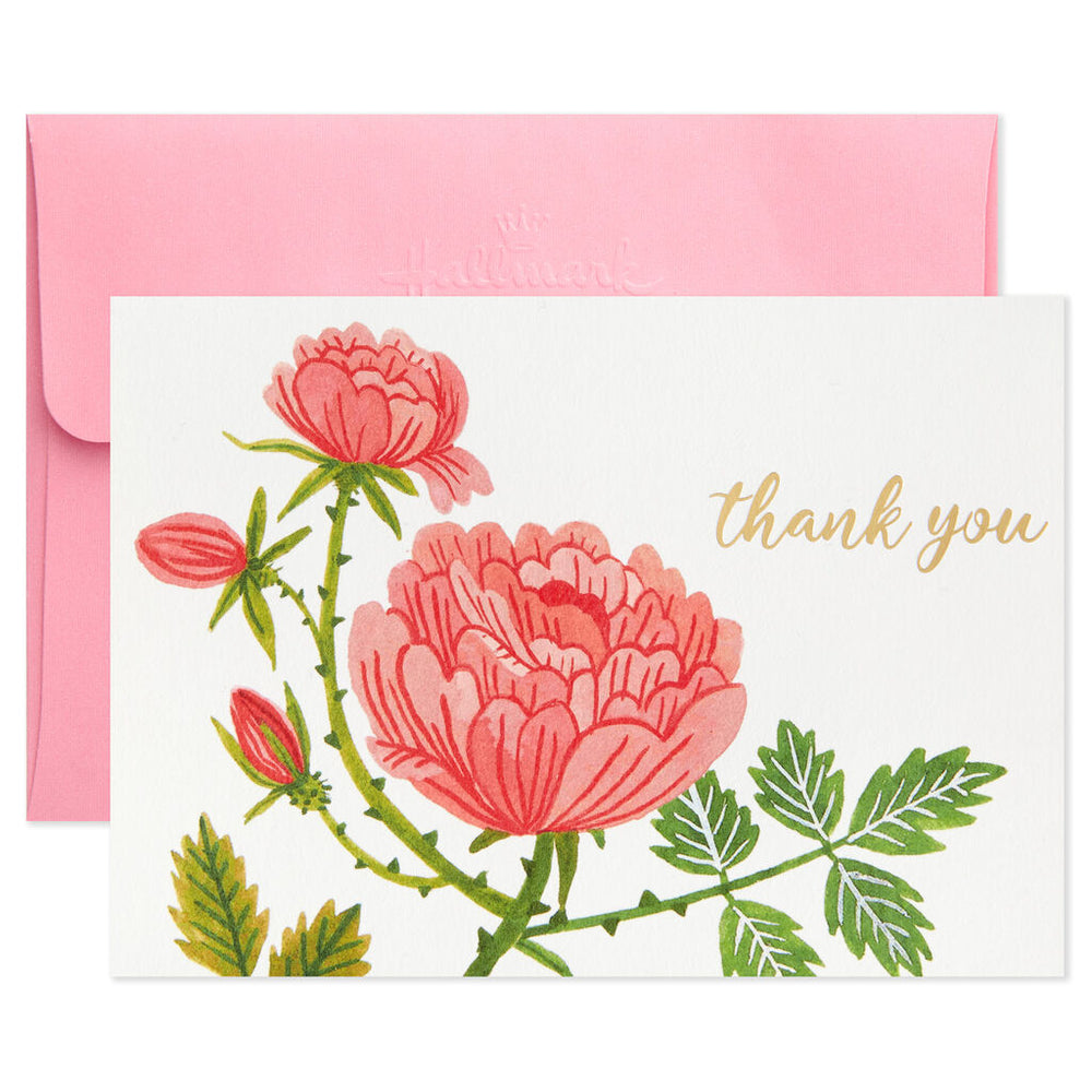 Oana Befort Assorted Floral Note Cards in Caddy, Set of 40