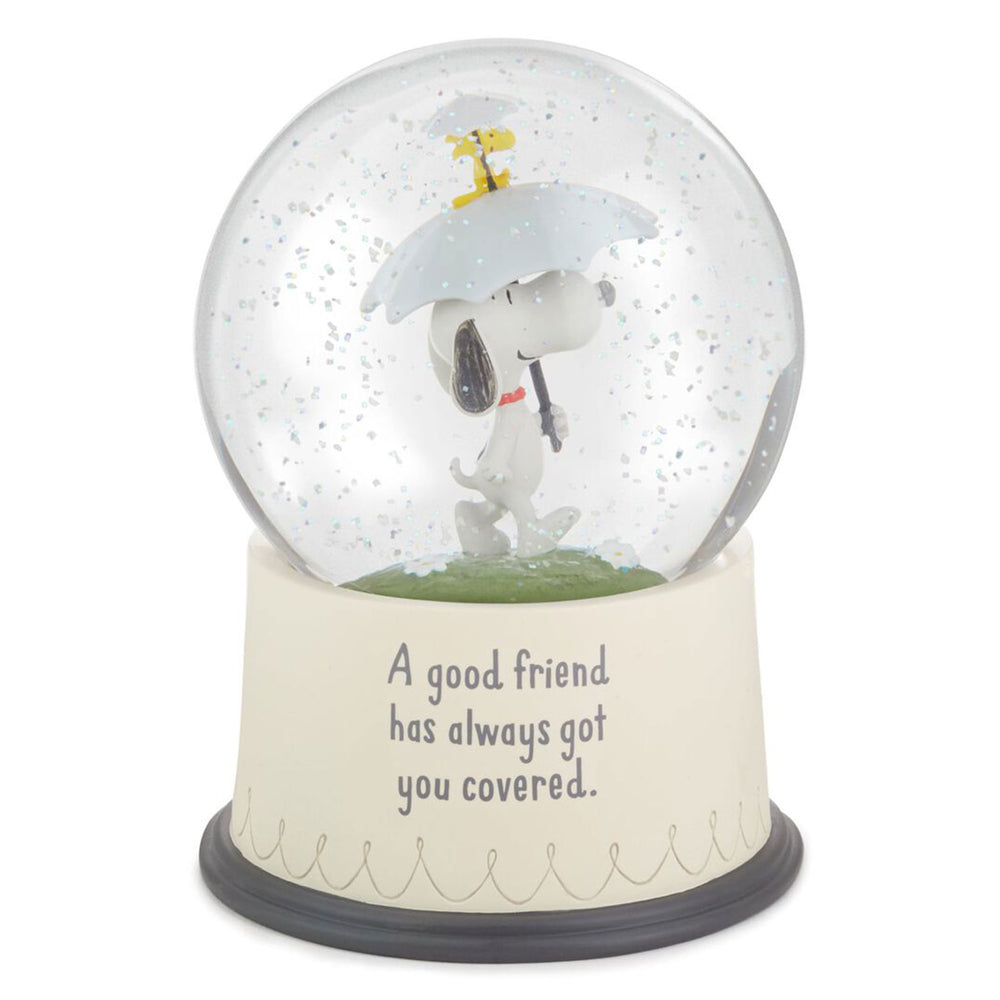 
            
                Load image into Gallery viewer, Peanuts Snoopy and Woodstock Good Friends Snow Globe
            
        