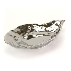 
            
                Load image into Gallery viewer, Pampa Bay Silver Titanium Plated Large Oyster Bowl
            
        