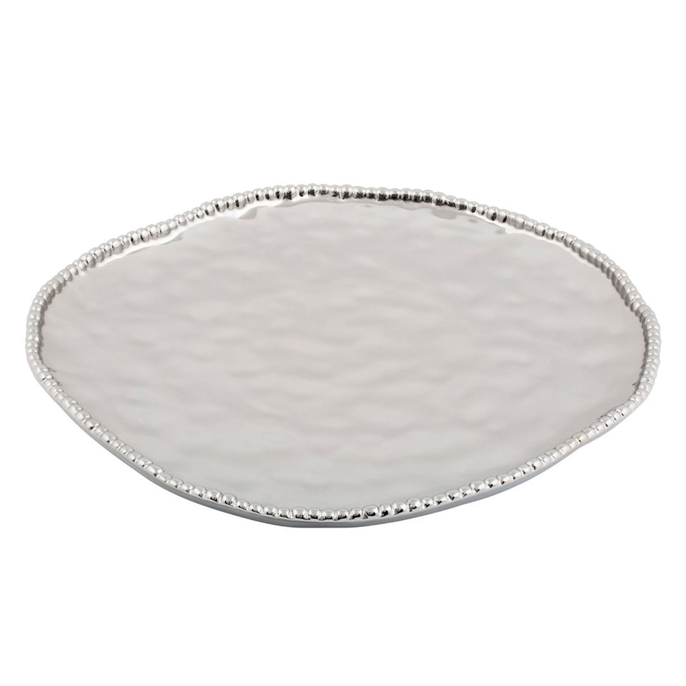 Pampa Bay Silver Titanium Plated Serving Tray